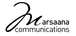 Marsaana.Logo .Musta